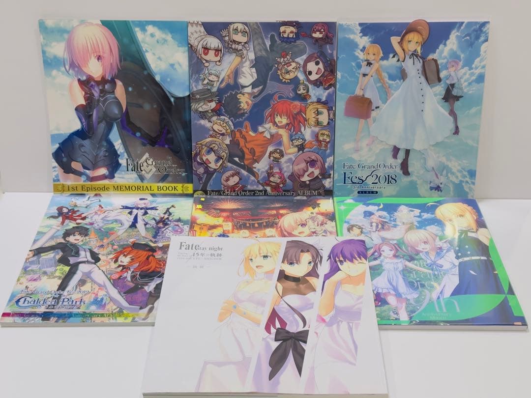Fate grand order ANNIVERSARY ALBUM 7冊セット