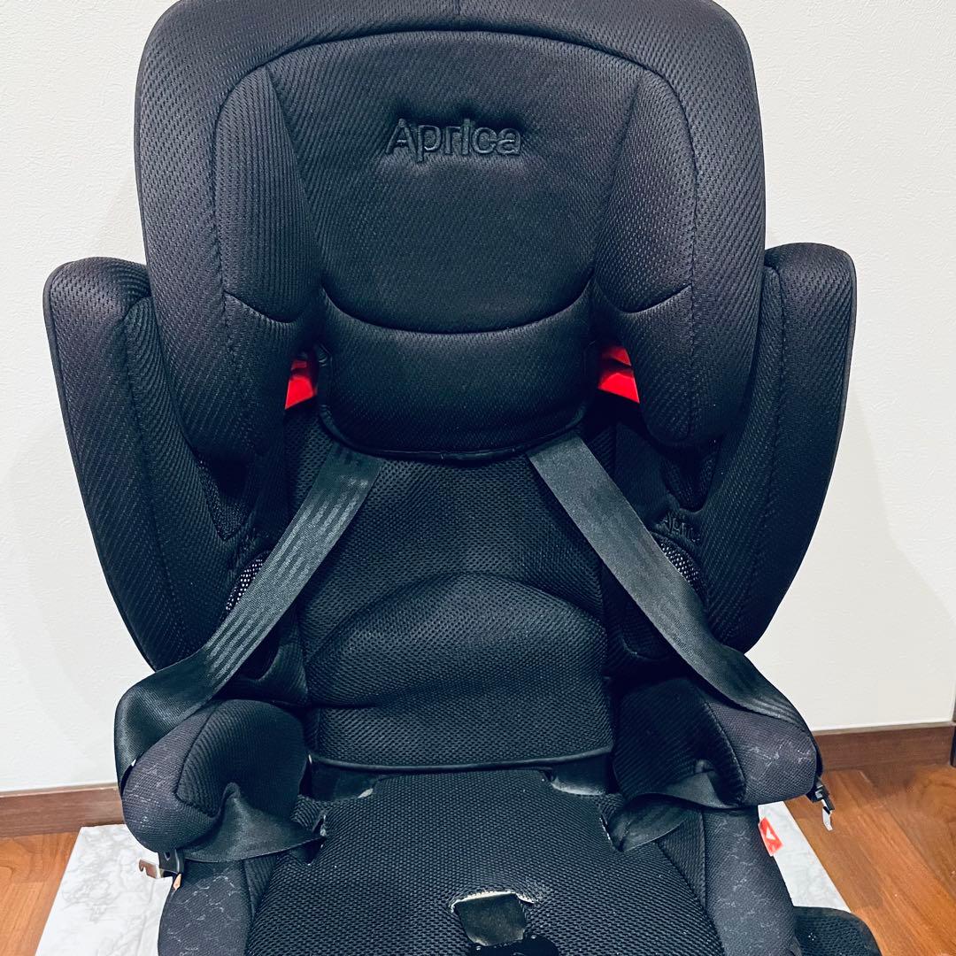 上位モデル✨Aprica AirGroove Plus 黒　ジュニアシート　1歳