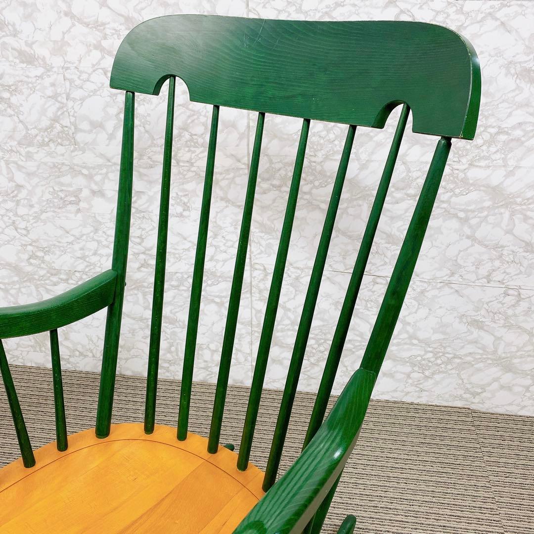 希少カラー　飛田産業　ロッキングチェア　キツツキ　ハイバック　ご自宅の指定場所へ