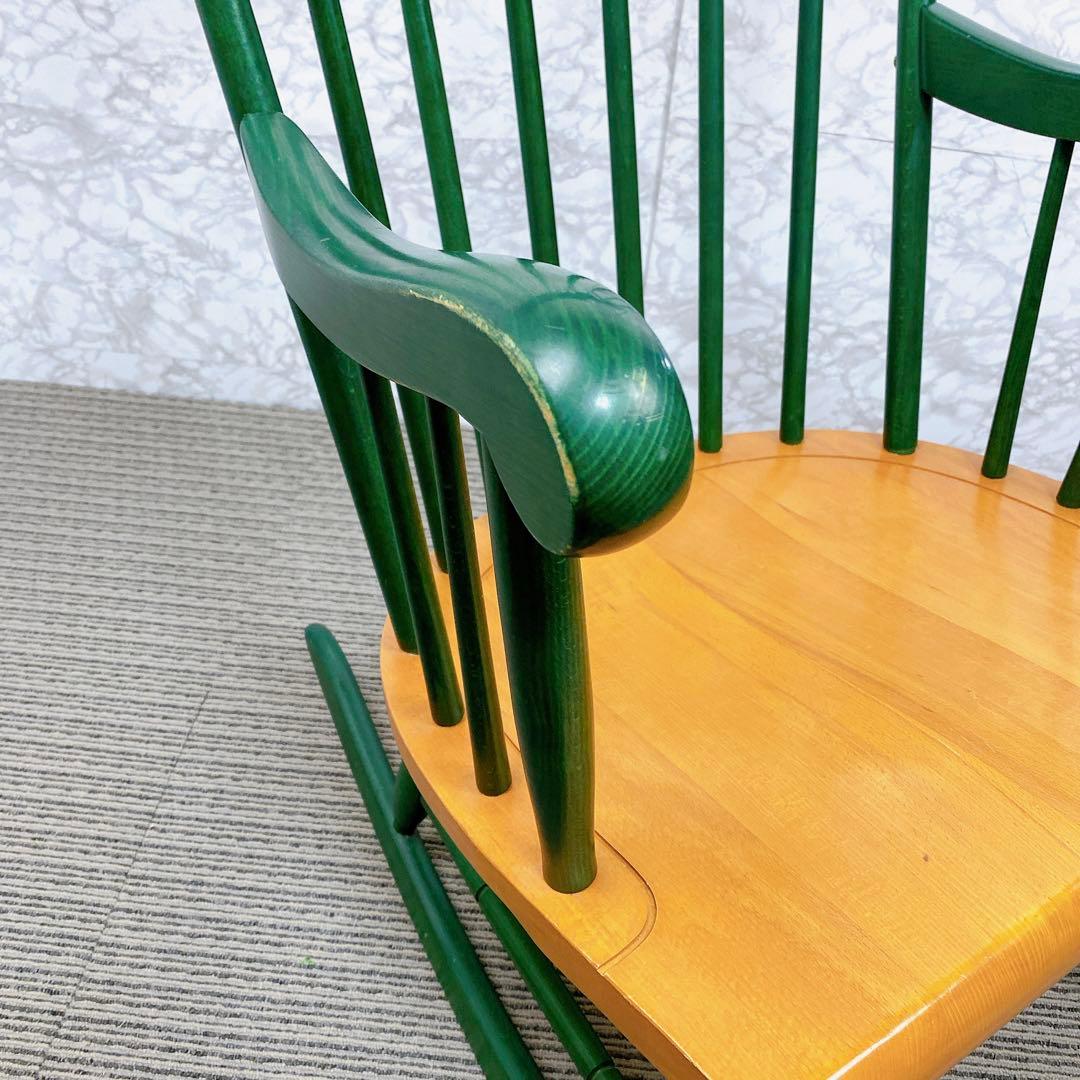 希少カラー　飛田産業　ロッキングチェア　キツツキ　ハイバック　ご自宅の指定場所へ