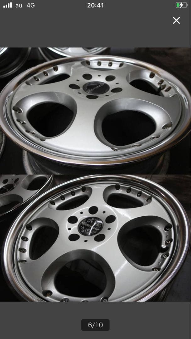 ※商品説明を確認　SSRガルトマイヤー 17インチ 5穴 114.3 リバレル