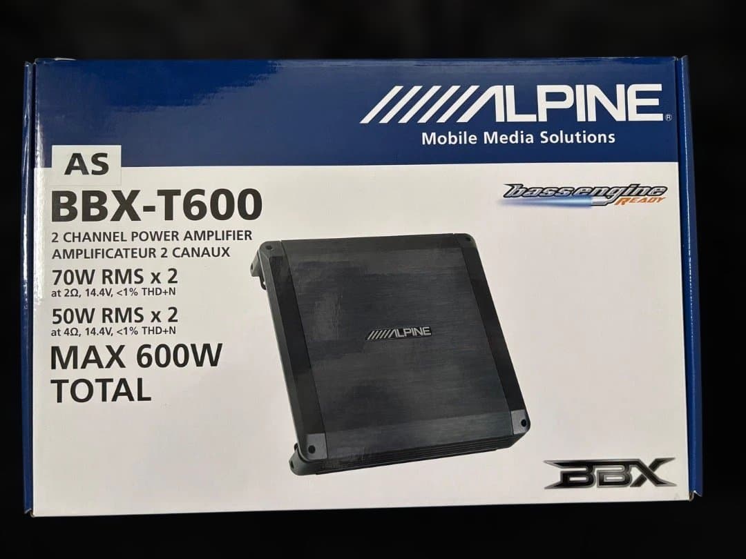 カーオーディオ Alpine BBX-T600