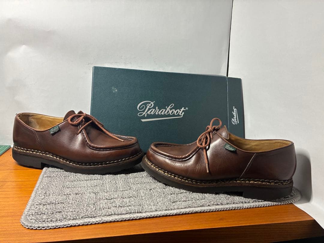 Paraboot ブラウンレザー ミカエル 40