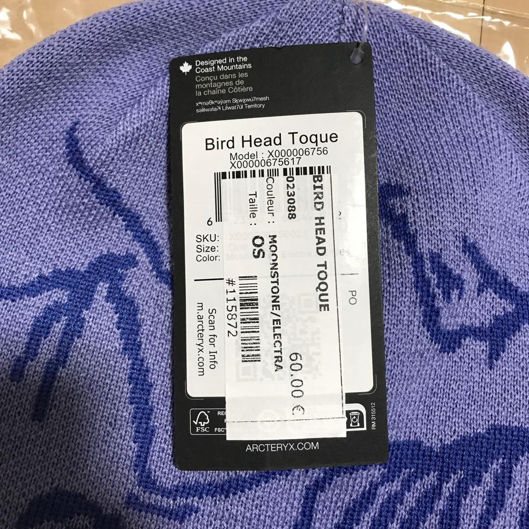 Arc'teryx Bird Head Toque ムーンストーン　国内未発売
