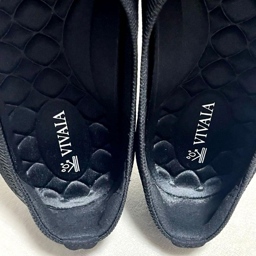 【美品】VIVAIA Claire Walker 超撥水 フラットシューズ 38