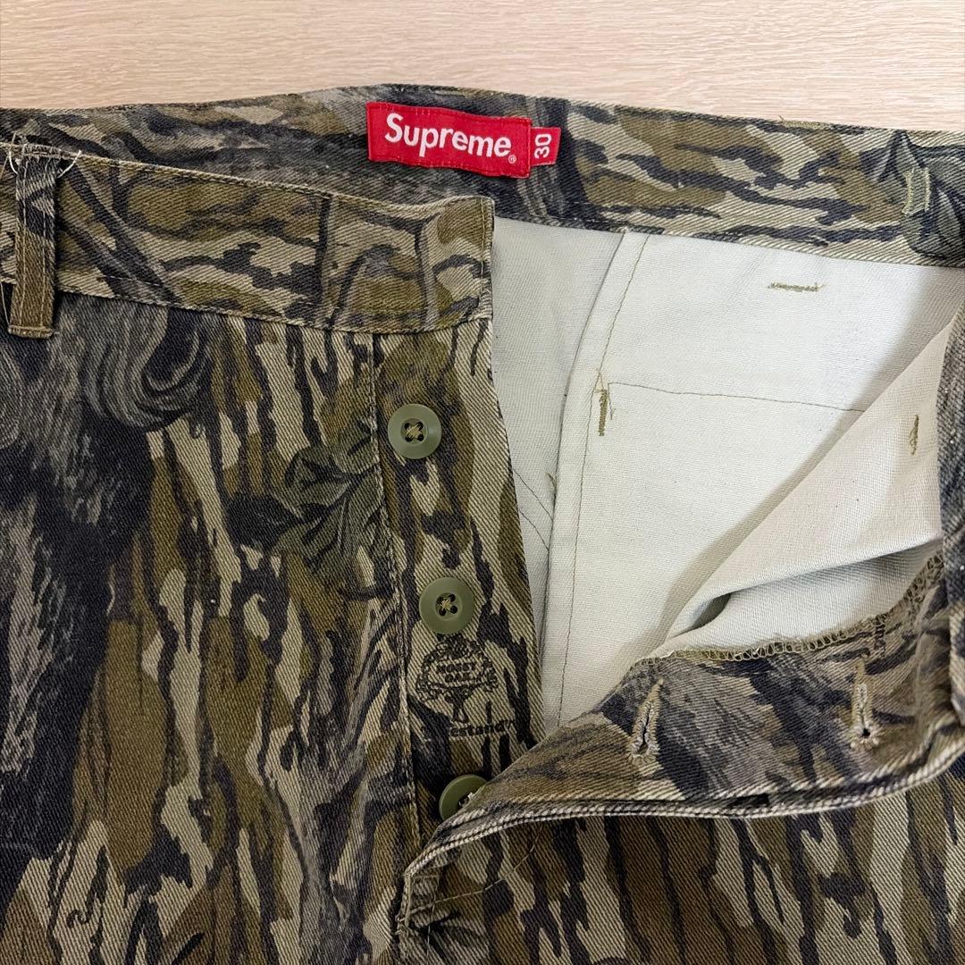 supreme cargo pants mossyoak 30インチ