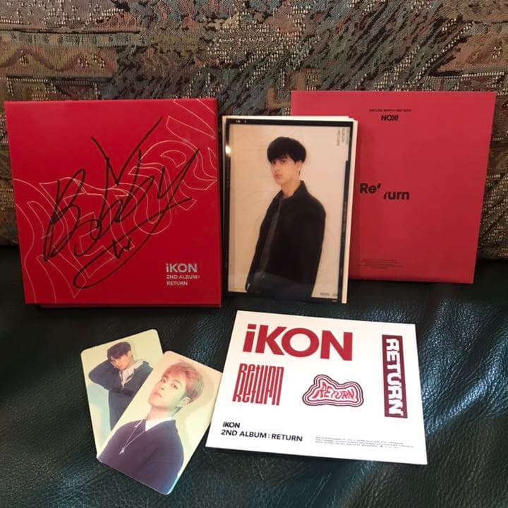 iKON 2nd album バビ 直筆サイン