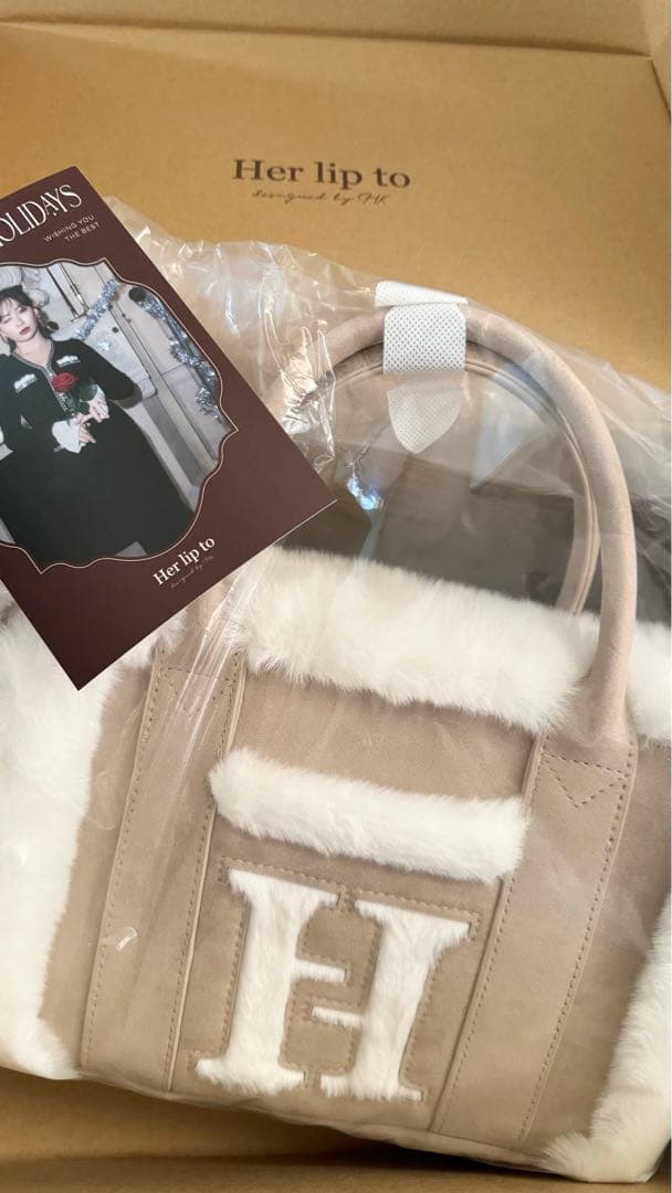 新品 Cozy Winter Tote Bag