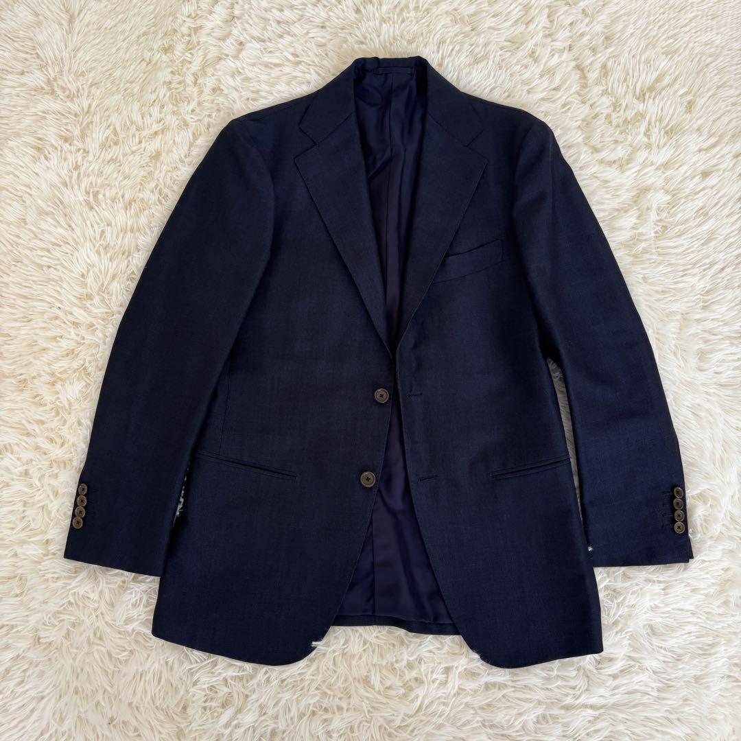 極美品ビームスF Beams ビジネスセットアップスーツ2Bテーラードジャケット