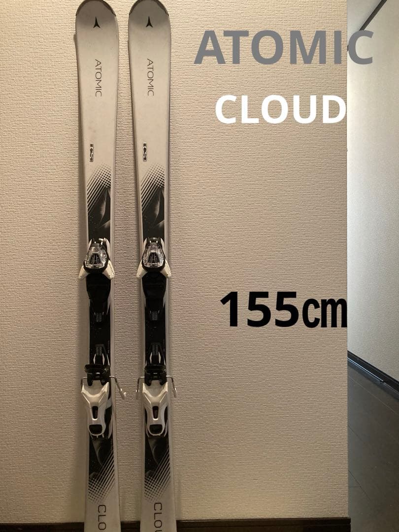 【HOTWAX・チューンナップ済み】ATOMIC レディース　155㎝　ストック