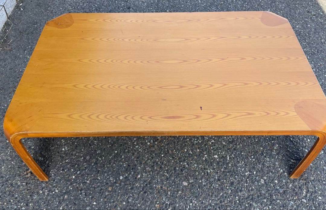 天童木工　TENDO 曲木　乾三郎　座卓　ローテーブル　120サイズ リビング