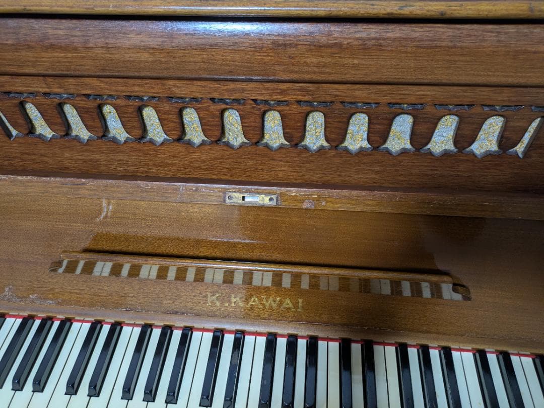 K.KAWAI アップライトピアノ 64鍵 木製