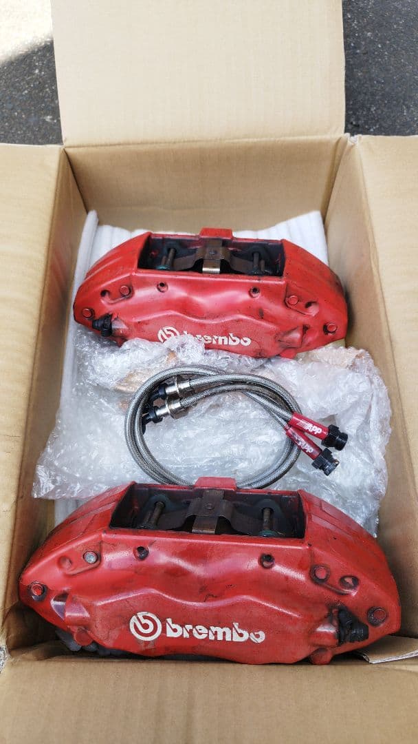 DC5インテR用 brembo レッド ブレーキキャリパー