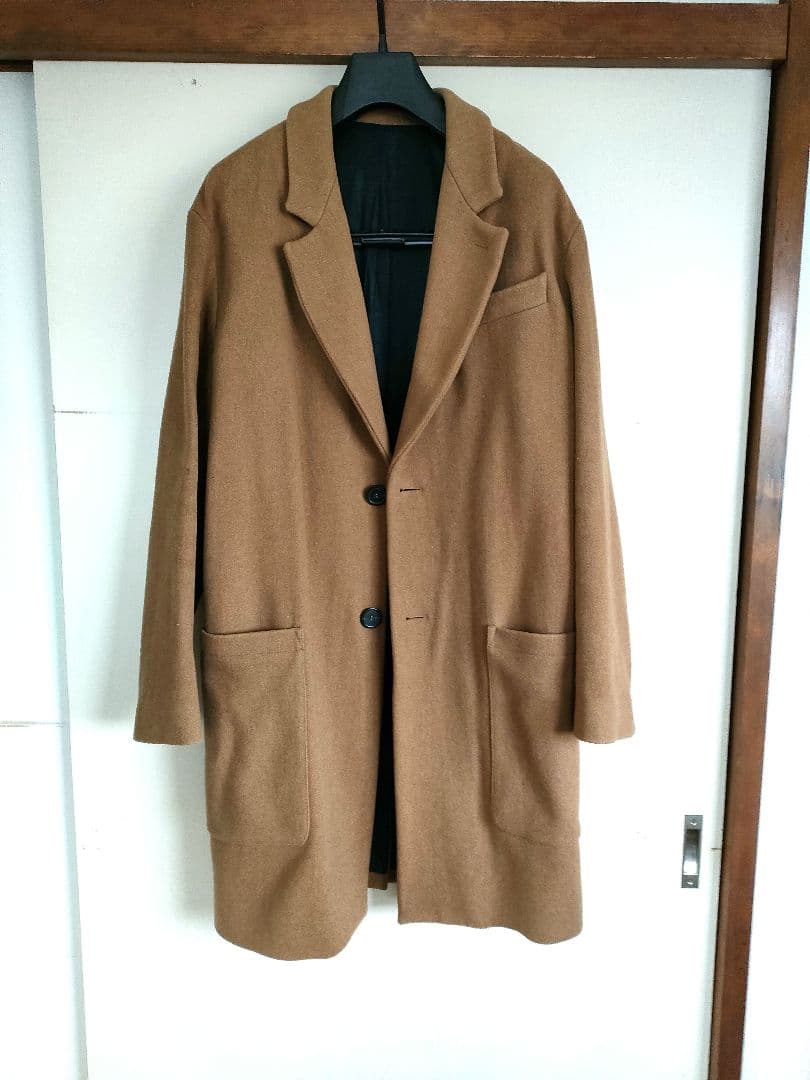 AMI チェスターコート　44ベージュ