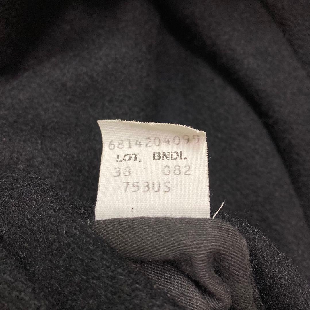 Schott メルトンウール ピーコート 740N 753US メンズ ブラック