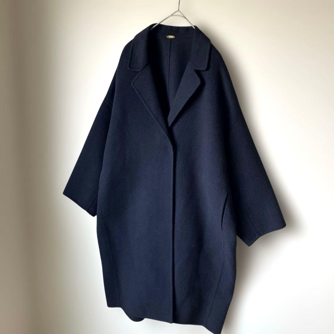 Deuxieme classe ウールアンゴラリバーコート アパルトモン