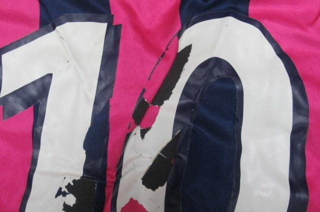 大久保嘉人セレッソ大阪ユニフォーム1999～03年10番時代ミズノ製　訳アリ状態