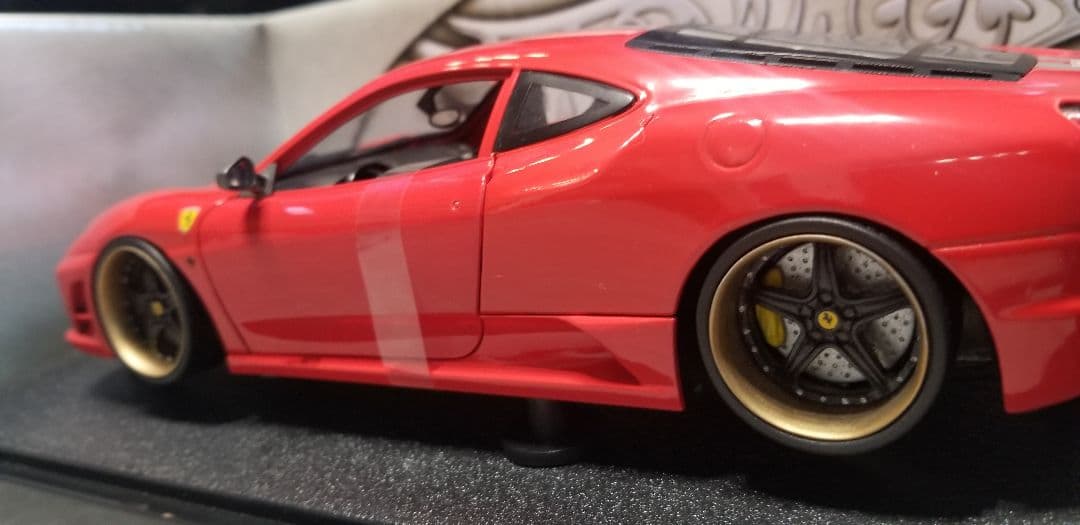 【レア美品】1/18 マテル フェラーリ 430スクーデリア　カスタム