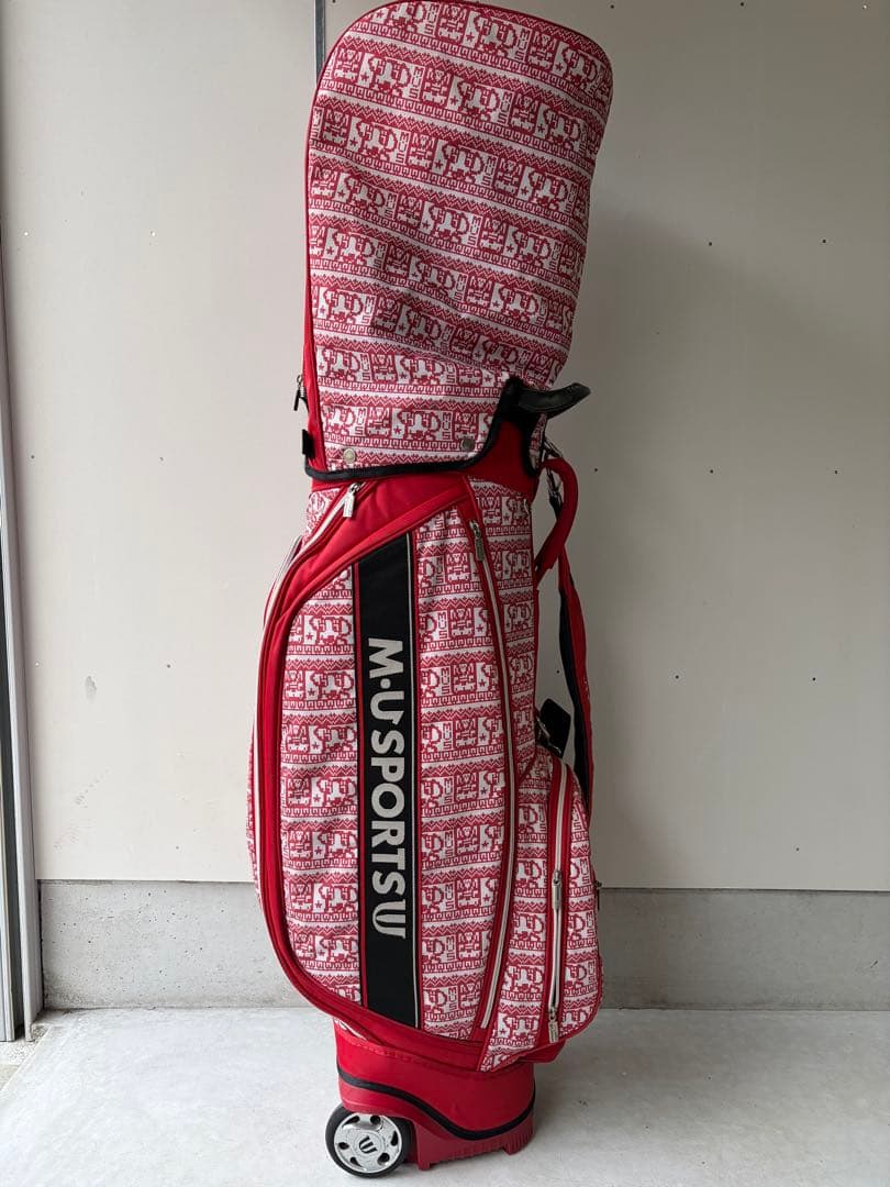 m•u sports キャディーバッグ　キャスター付き