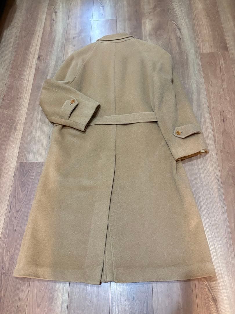 メンズ　ジバンシー　キャメル　ステンカラー　コート