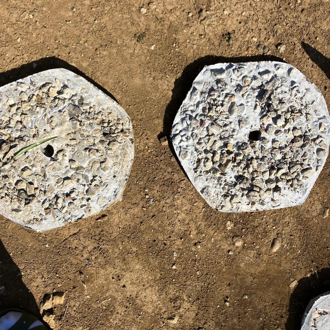 六角形コンクリートダンベル