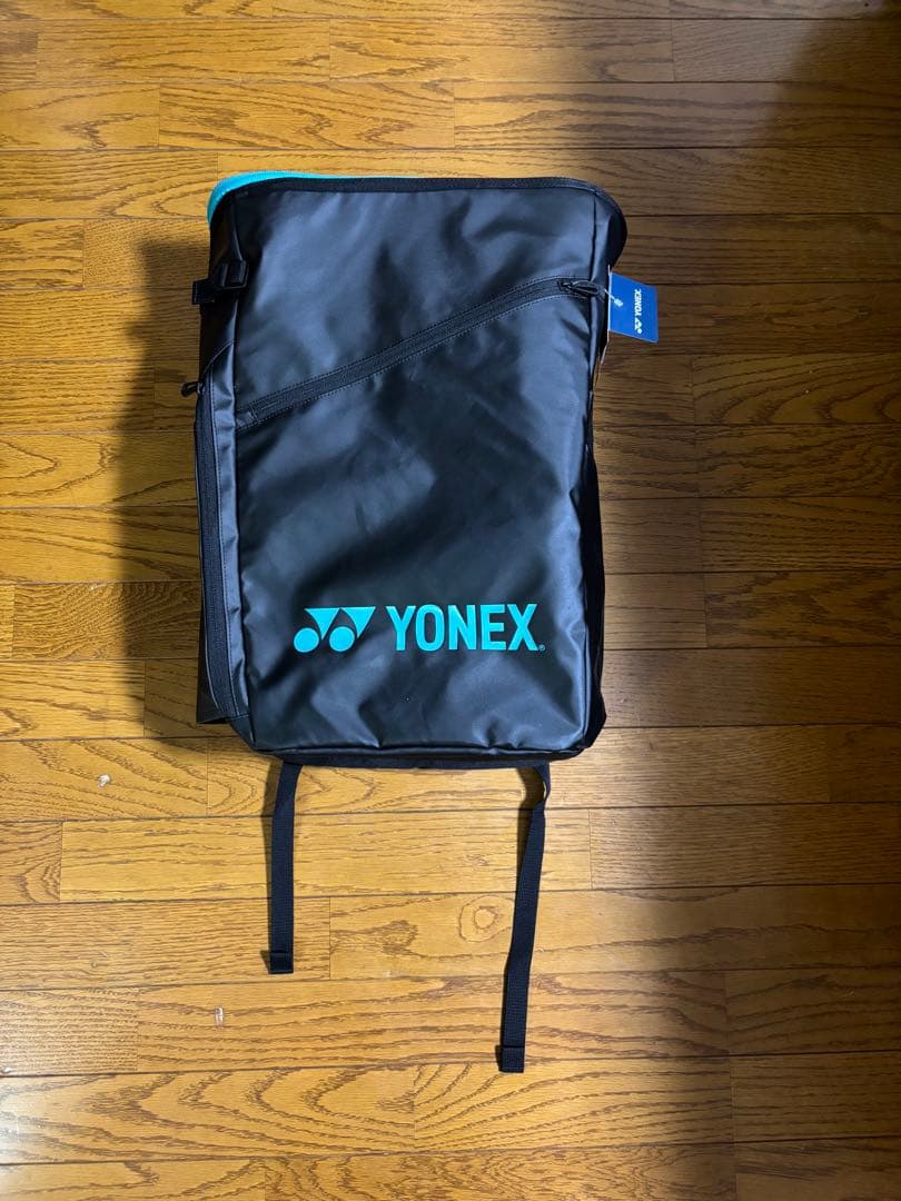 YONEX バドミントンバックパック ブラック/ターコイズ