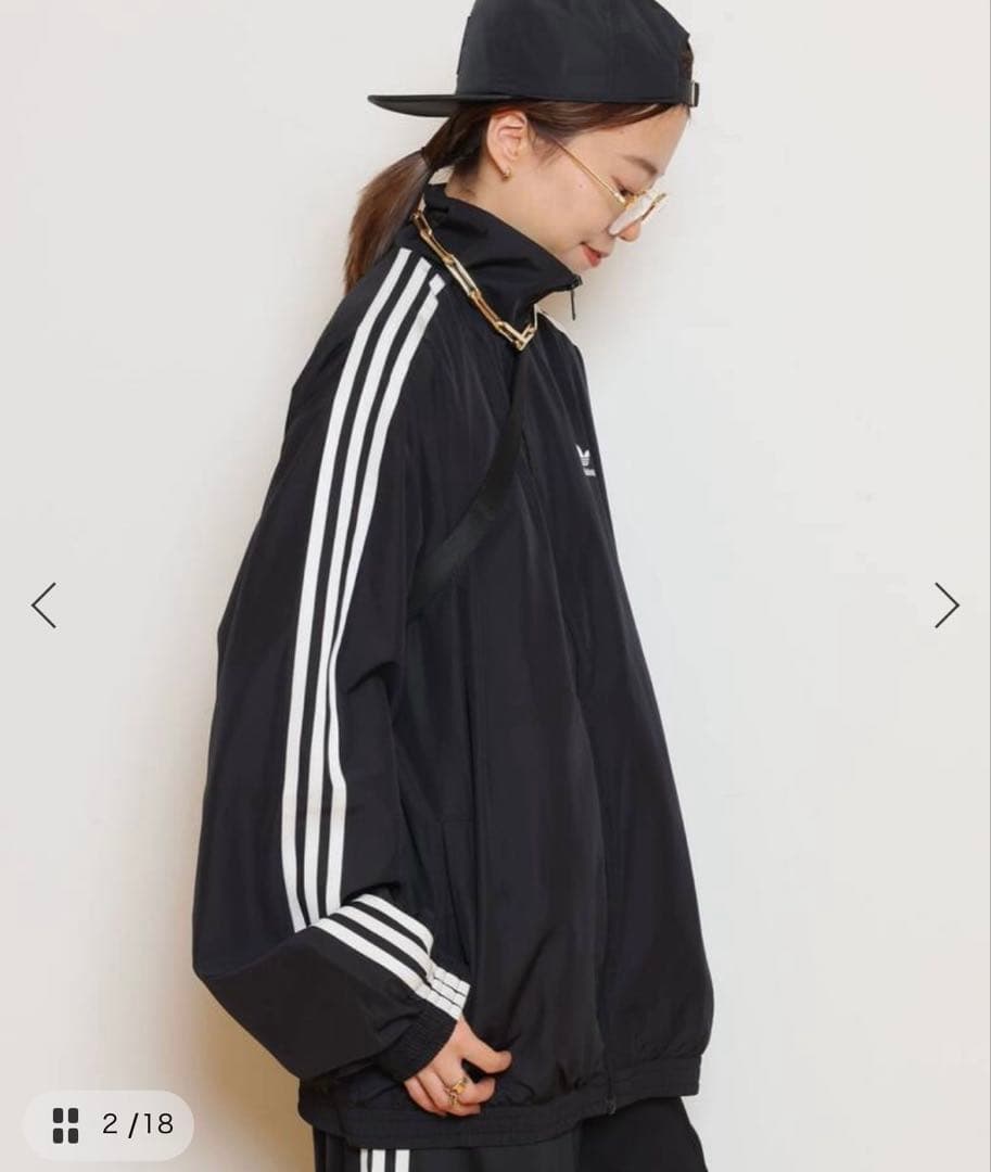 ゆん中　OVERSIZED TRACK TOP ジャケットとバッグ2点