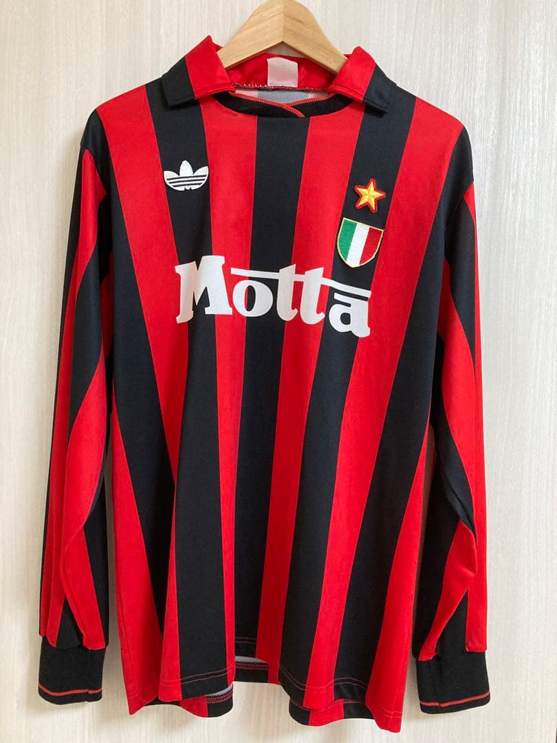 92/93 ACミラン ファンバステン　ホーム　長袖　XL