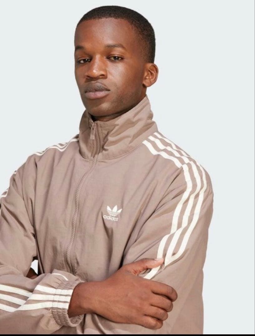 adidas ブラウン ファイヤーバードトラックスーツ　上下M