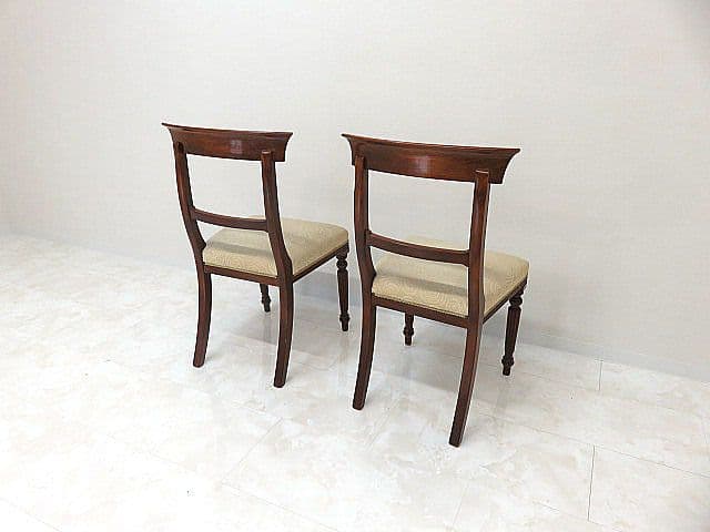 セ*ィ様 IDC大塚家具　英国リージェンシー様式ダイニングチェア　2脚セット　サ