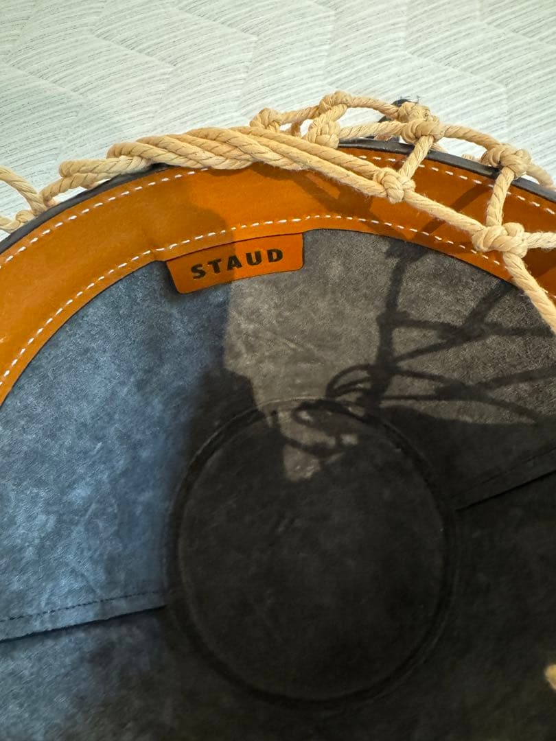 STAUD かごバッグ ブラウン