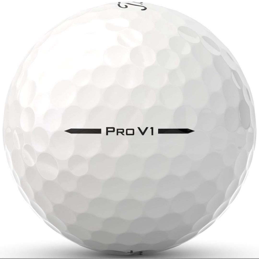 タイトリストプロV1 PROV1ゴルフボール25年 ダブルナンバー2ダース24個
