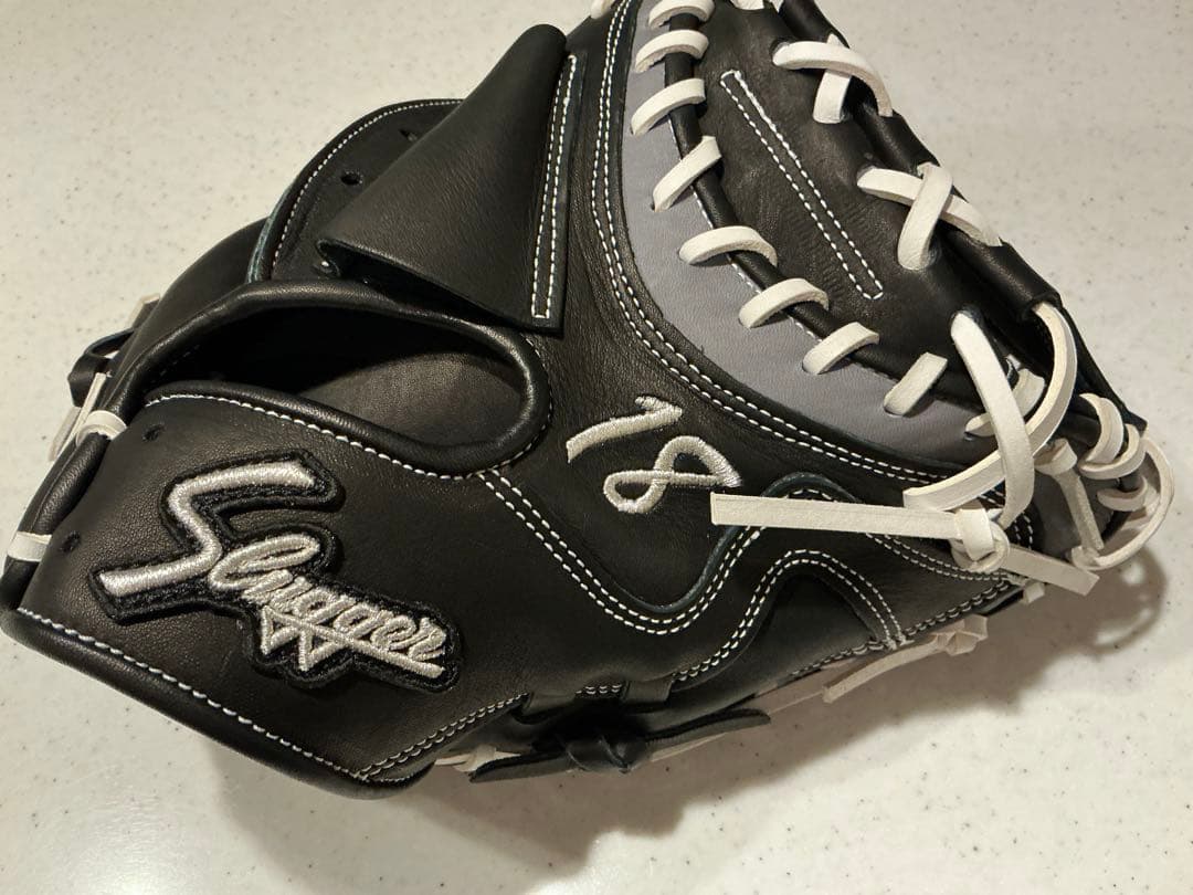 新品未使用 久保田スラッガー 軟式 オーダー キャッチャーミット KSM038