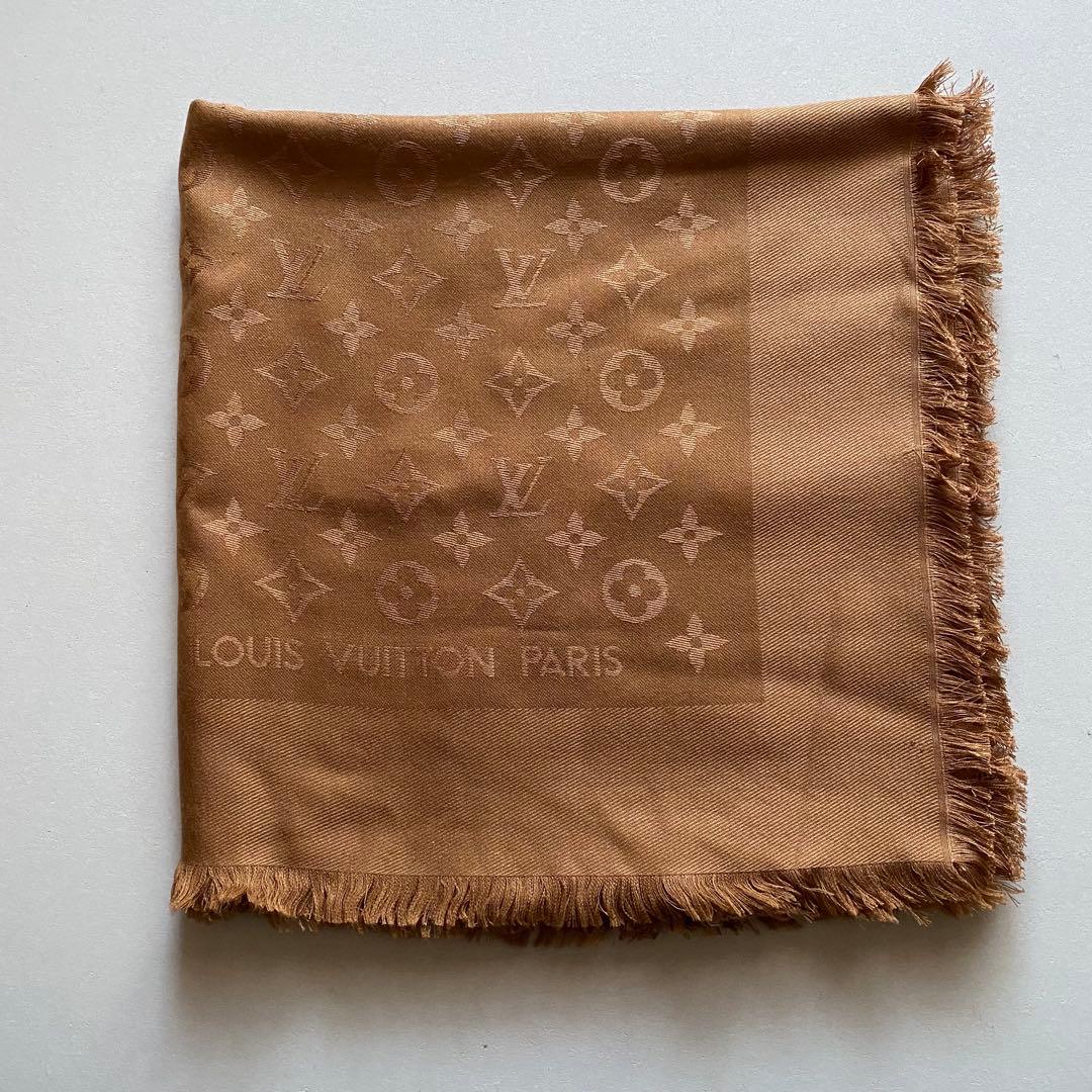 美品 ショール モノグラム LOUIS VUITTON