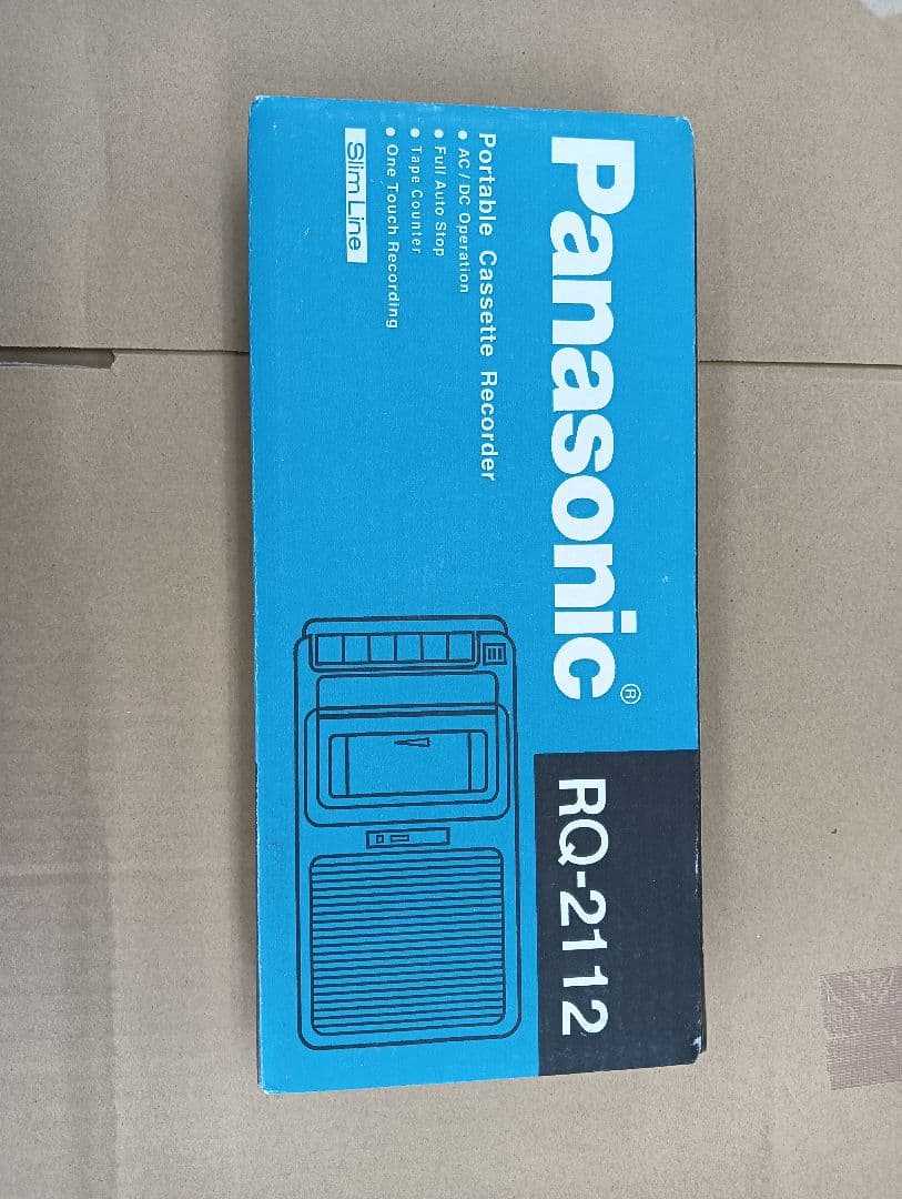 Panasonic ポータブルカセットレコーダー RQ-2112