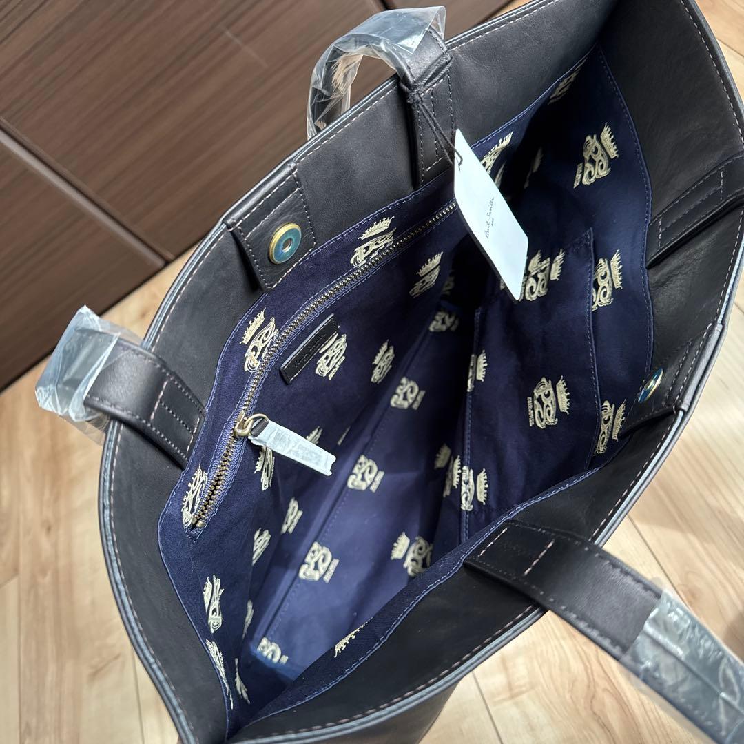 Paul Smith PCオイルソフト トートバッグ ブラック