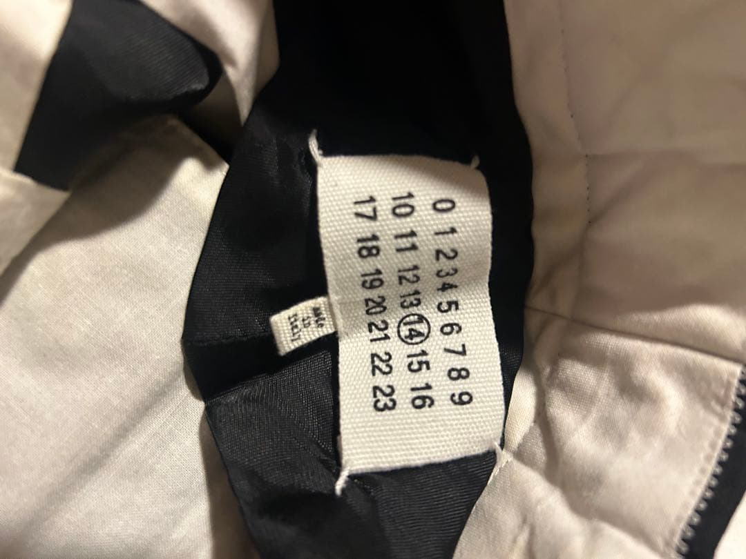 マルジェラ 18AW　スラックス　44　ブラック　黒