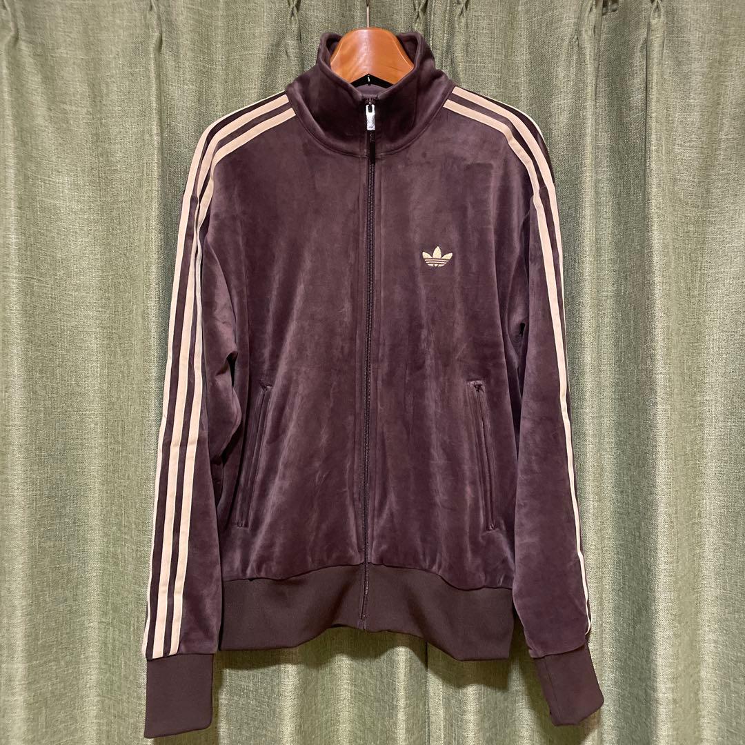 adidas ファイヤーバード トラックトップ ベロア