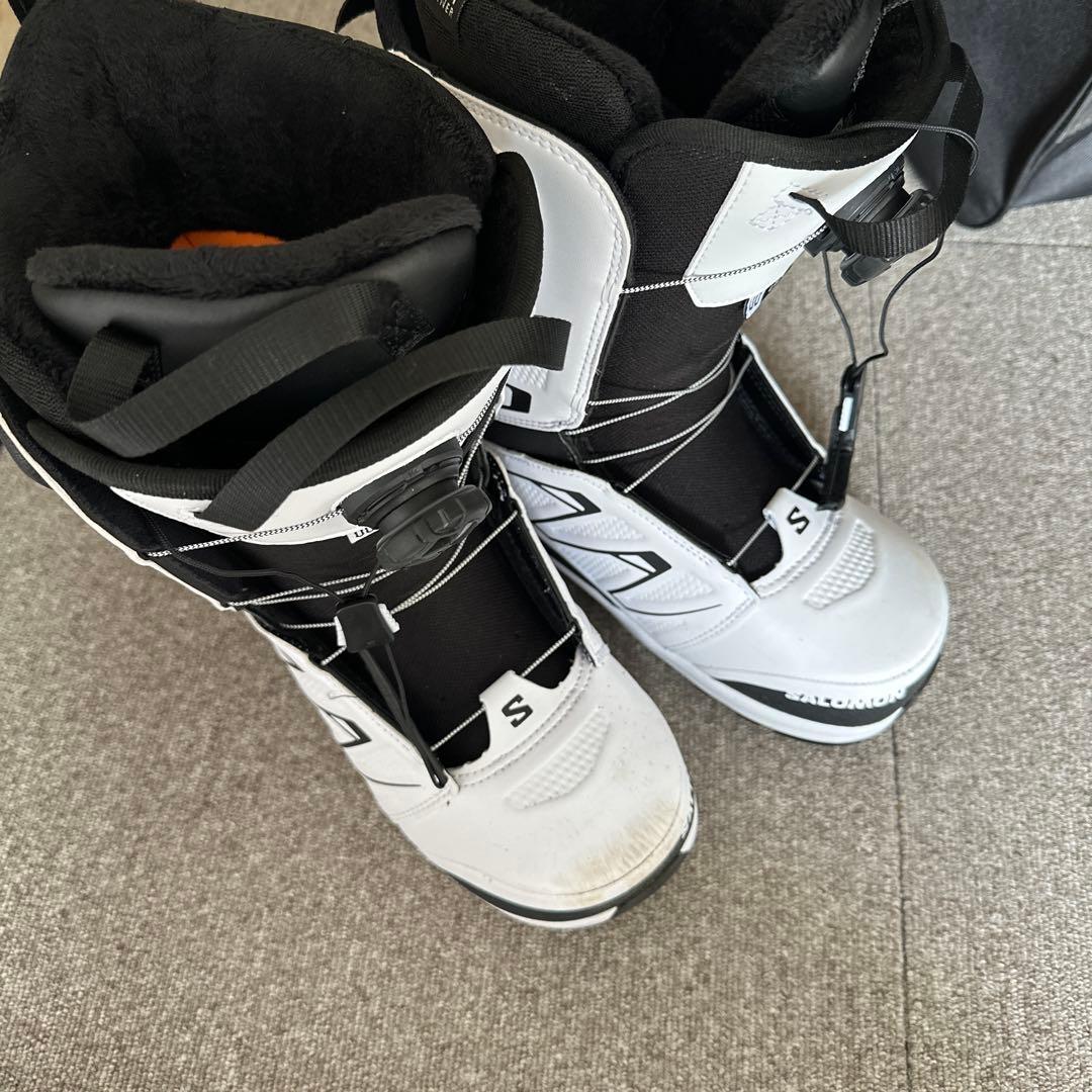 Salomon スノーボードブーツ S ホワイト/ブラック