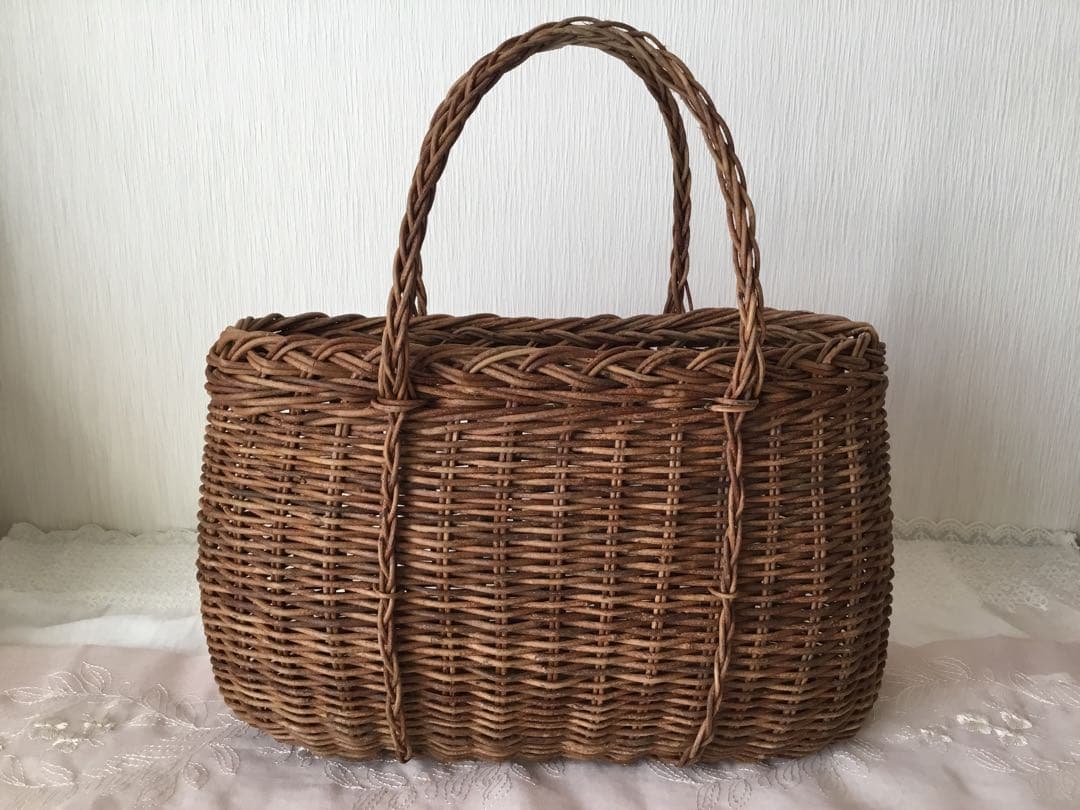 松野屋　あけびカゴバック