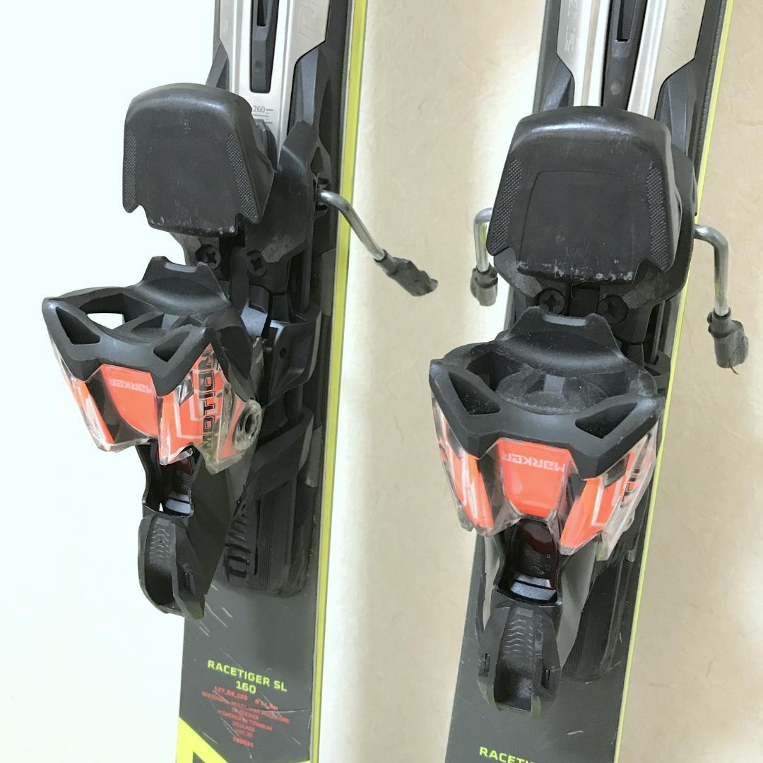 【良品】フォルクル VOLKL RACETIGER SL 160cm UVO搭載