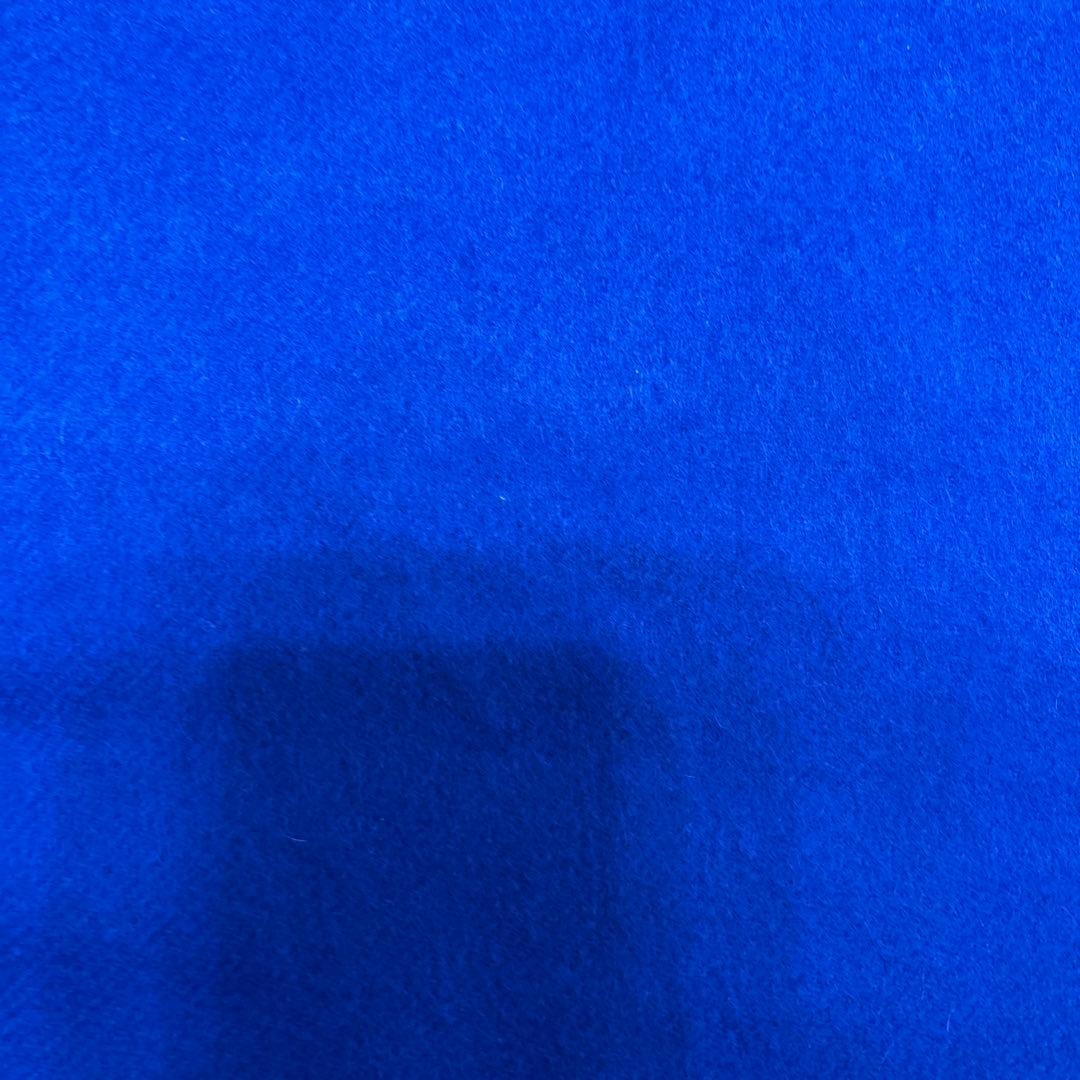 【美品】 ジョンストンズ カシミヤ マフラー ロイヤルブルー Johnstons