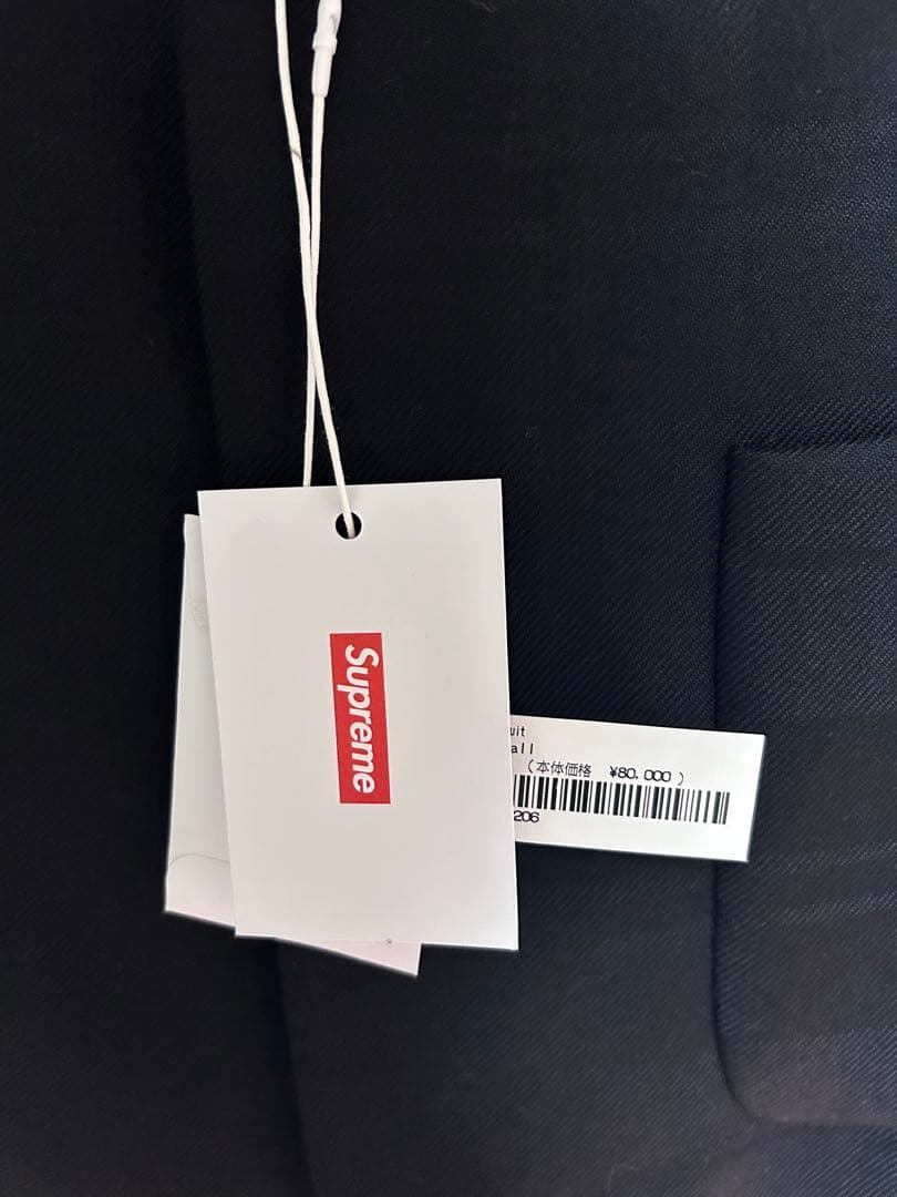 スーツ 22SS Supreme Tartan Wool Suit Black S 30