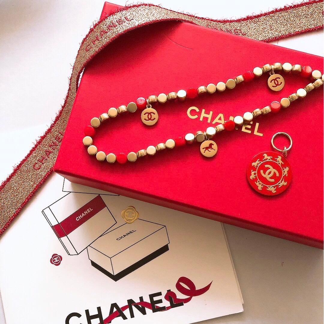 CHANEL ストラップ＆チャーム New year限定　ノベルティ　2個セット