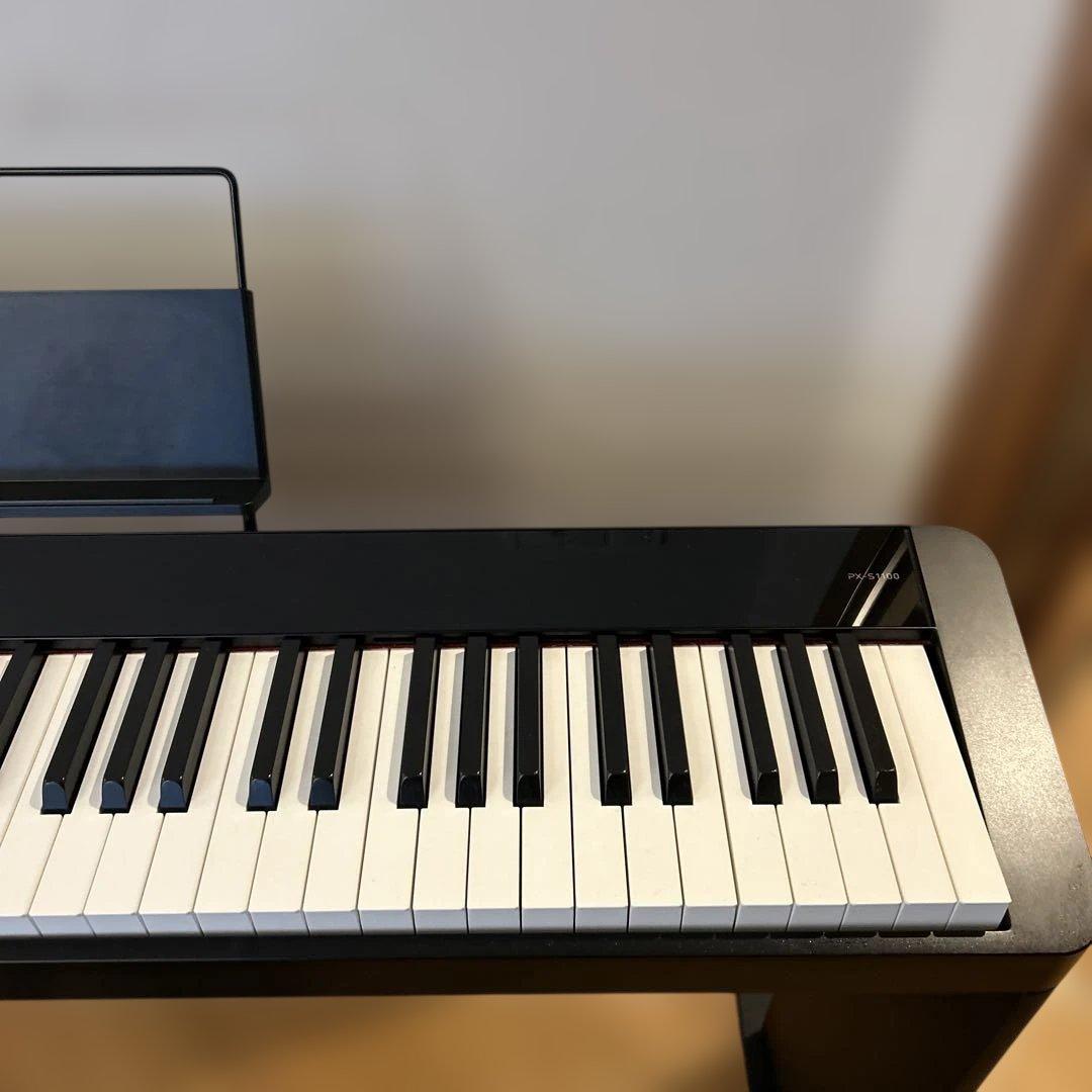 美品CASIO 電子ピアノ【PX-S1100】2021年製　スタンド付