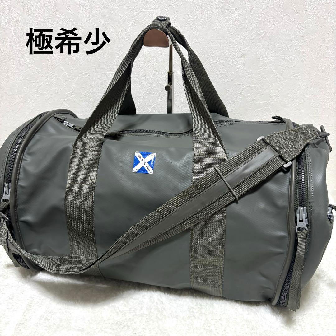 【希少】LUGGAGE LABEL 　吉田カバン ボストンバッグ　ニューライナー