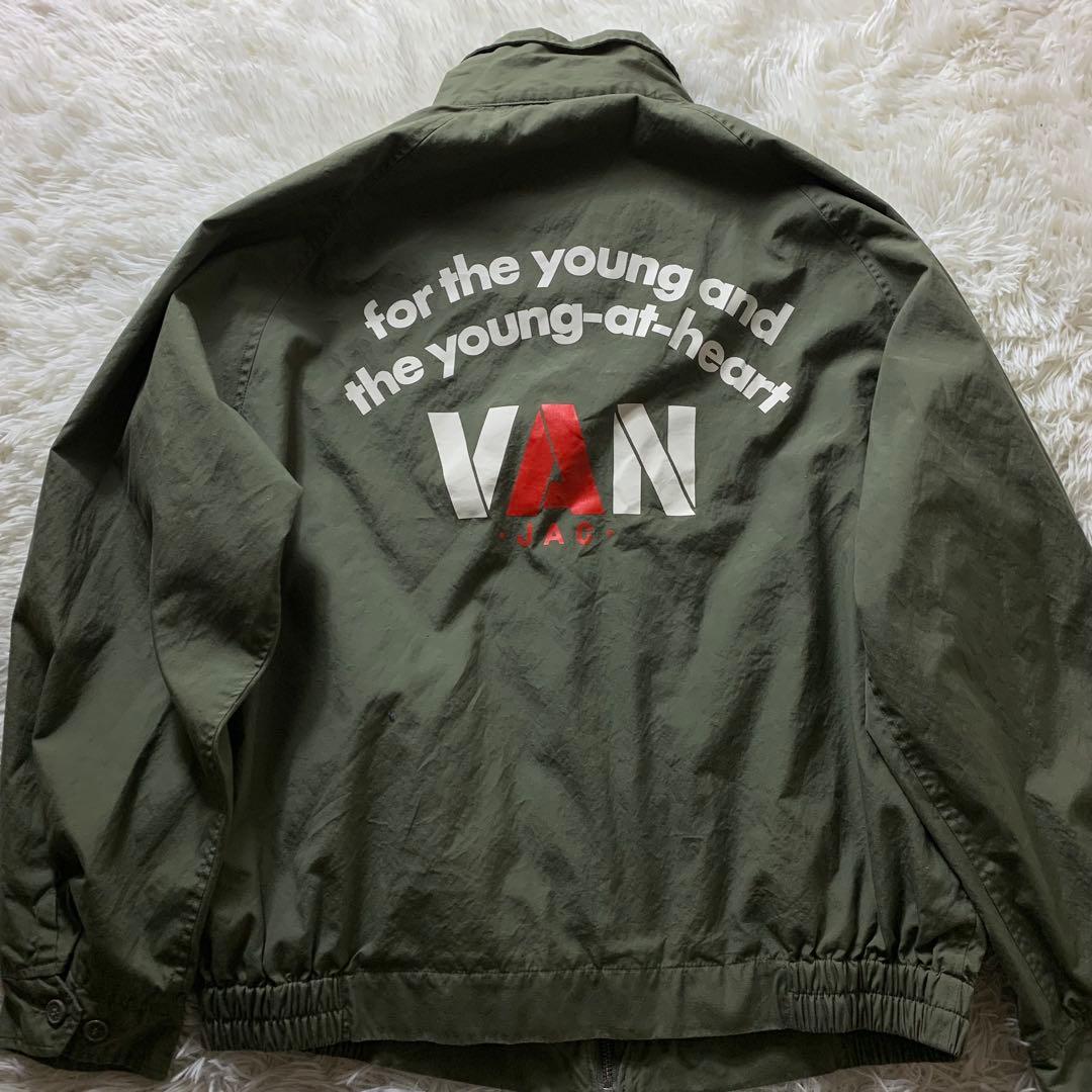 し*ん様 希少/ LLサイズ■VAN JACKET スウィングトップ アーチロゴ