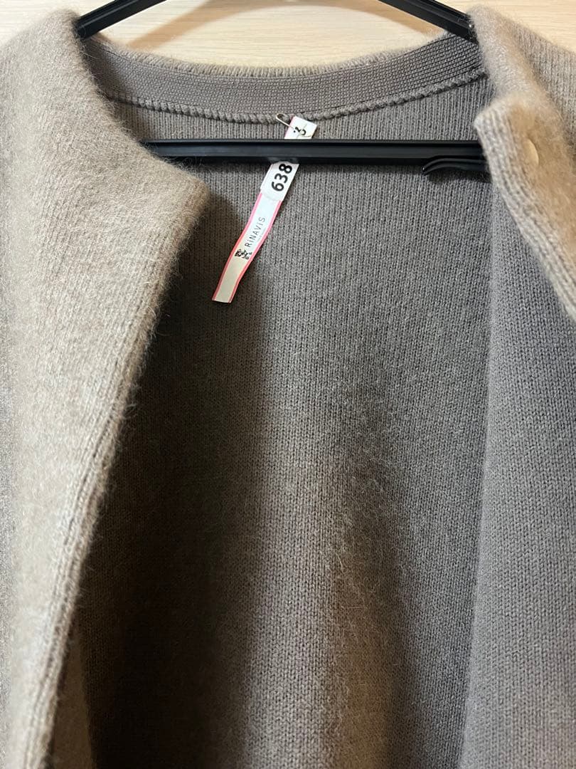 最終　Whim Gazetteウィムガゼット　セッケツニットジャケット