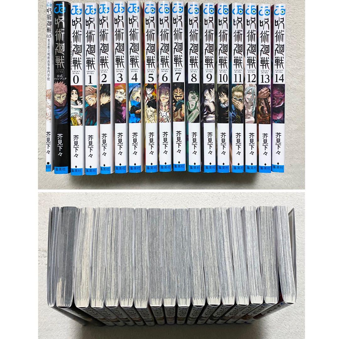 2/8まで　呪術廻戦 全巻セット　新聞　ネーム、原稿プリント　呪術廻戦展