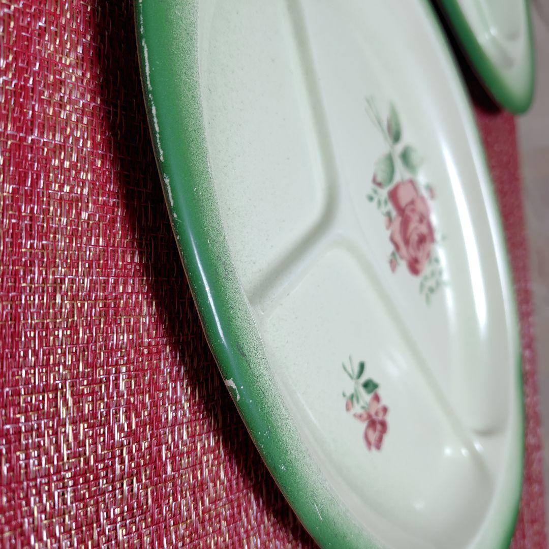 イマン　ホーローランチプレート　イヴ 　オーバル皿　２枚　貴重です